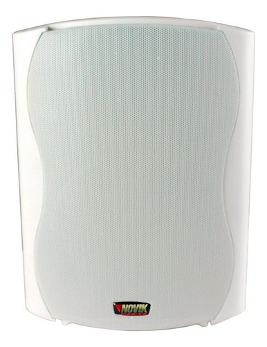 Par de altavoces Novik 6 Pol White, 100 W, 8 ohmios, sonido ambiental