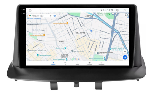 Central Multimidia Fluence 9p Carplay 4gb 64gb Android 14