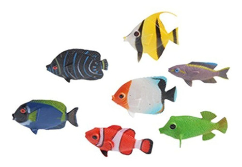 Equipo De Juego Con Figuras De Peces Tropicales Clasificadas