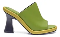 Comprar Sandalias Zuecos Kaia Saverio Di Ricci 24vz0627 Cuero Verde