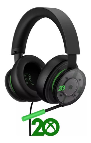 Imagen 4 de 4 de Headset Alambrico Edicion Especial 20 Aniversario Xbox X|s