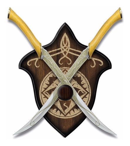 Imagen 2 de 10 de Espada Dagas Elficas Legolas Señor De Los Anillos Con Vaina