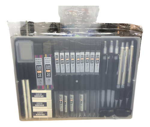 Nicpro Juego De Lapices De Dibujo, 35 Piezas Trazo Negro