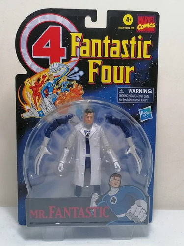 Marvel Legends Retro Fantastic 4 Four Mr Fantastic 2021 C15