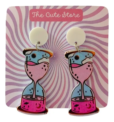 Aretes Divertidos Diseños Animados + Obsequio