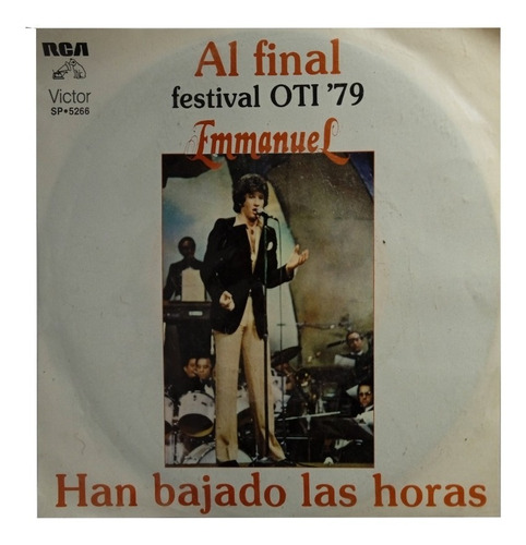 Emmanuel - Al Final - Festival Oti 1979 Sencillo 45 Rpm