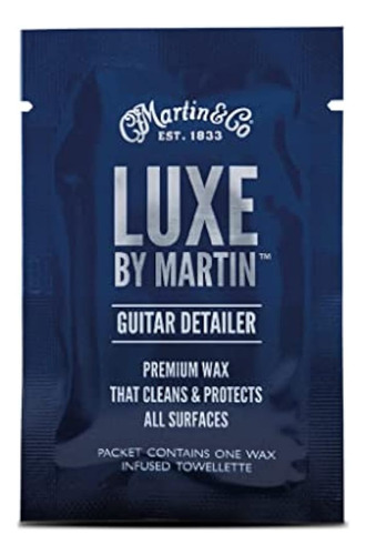 Martin Guitar Luxe De Martin Guitar Detailer, Paño De Limpie