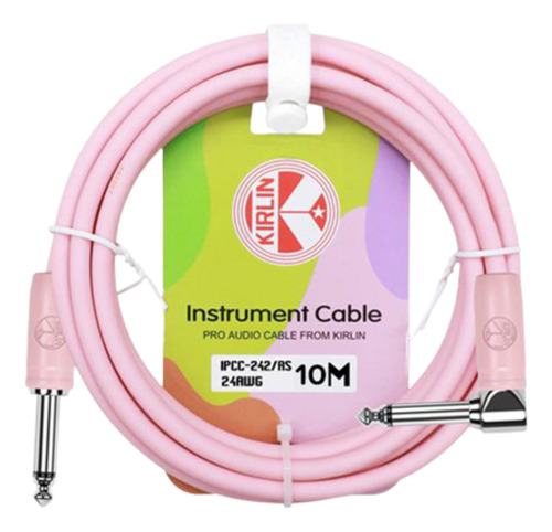 Cable Kirlin Para Instrumento 10mt Profesional Ipcc242-10mrs