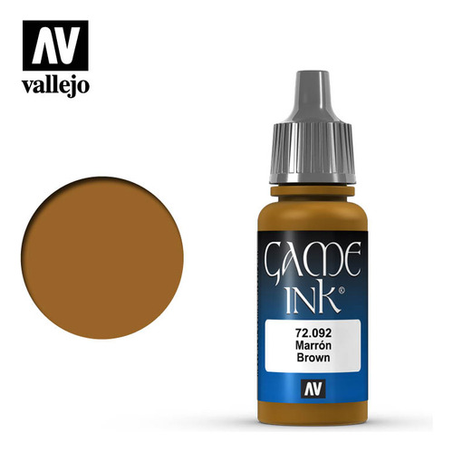 Pintura Vallejo Game Ink: Marrón - Brown