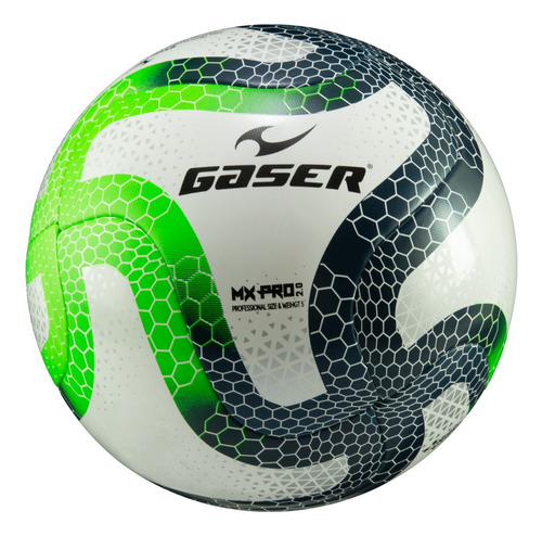 Balón Gaser De Futbol Modelo Mx Pro No.4 Verde