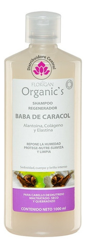 Shampoo Regenerador Baba De Caracol Y Colageno 1lt. Florigan