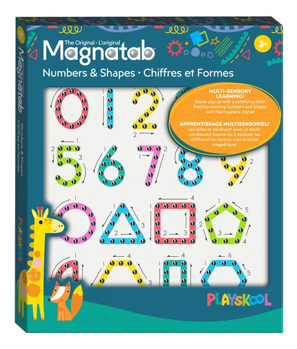 Magnatab Playskool Números Y Formas  Herramienta De Apr.