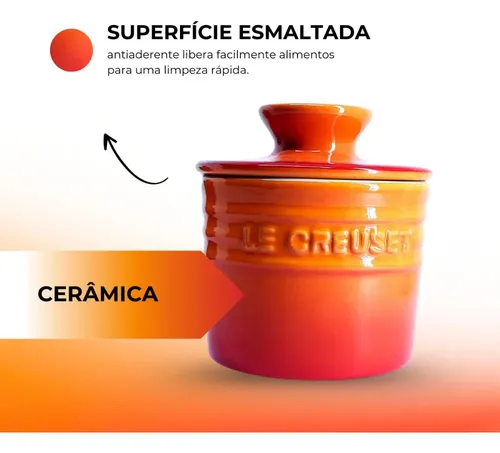 LE CREUSET バターボックス バターケース オレンジ 新品 LE CREUSET