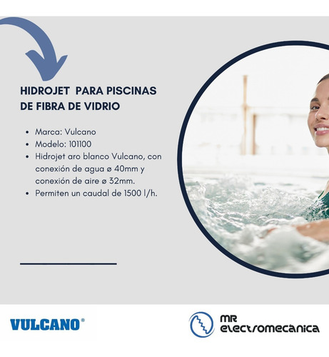 Imagen 3 de 10 de Jet Vulcano: Hidromasaje O Piscina Hormigón Fibra Vidrio