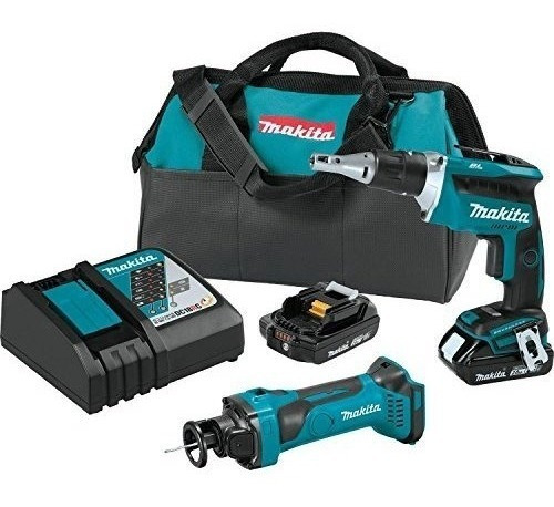 Makita Xt255r 18v Rrlxt Lithiumion Compact Cordless 2pc Kit 