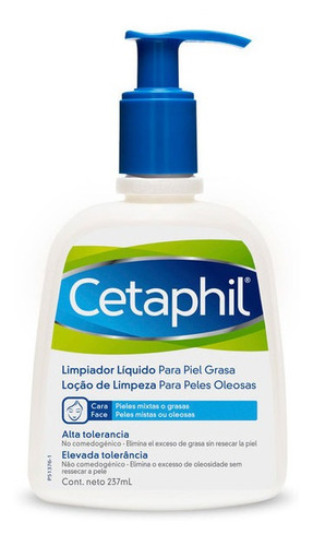 Cetaphil Locion Limpiadora Para Pieles Mixtas O Grasas 237ml