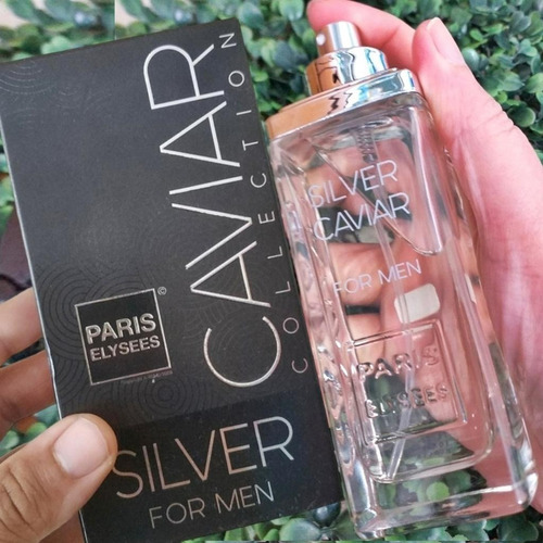 Perfume Silver Caviar Paris Elysees Masculino 100 Ml