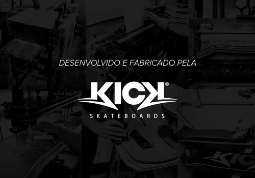 Imagem 2 de 2 de Shape Skate Kick Marfim + Lixa Kick Grátis