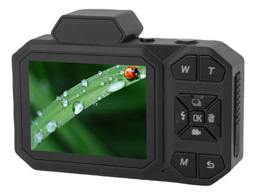 Cámara Digital 4k Automática, Vlog De 65 Mp, Zoom 18x, Flash