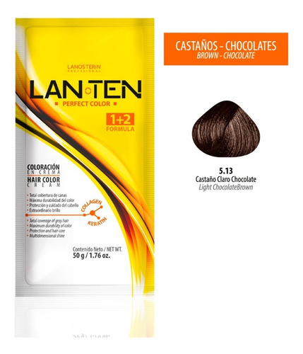 Lan Ten/ Castaño Claro Chocolate 5.13 ( Ltn5.13)