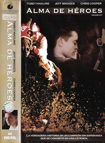 Alma De Héroes Vhs Tobey Maguire Jeff Bridges Caballos (Usado)