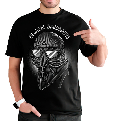 Remera Camiseta Black Sabbath Heavy Metal Hard Rock 