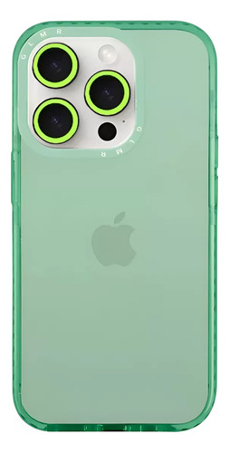 Carcasa Neon Con Lentes Para iPhone 14 14 Pro 14 Pro Max