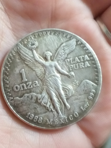 1988 Mx Mexican Libertad Onza Brillante Entrega Inmediata