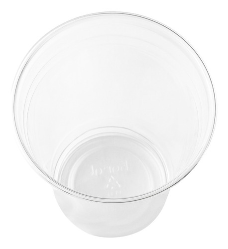 Paq. 100 Vasos Transparentes 16 Oz Pet 98 Mm Marca Karat 