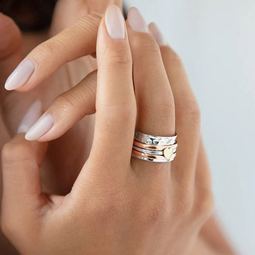 M Anillos Giratorios Para Aliviar La Ansiedad En Forma De