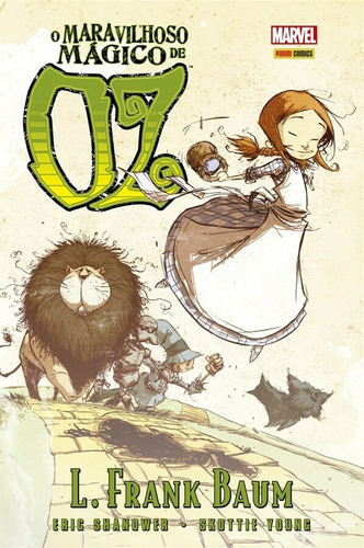 Oz Vol. 1: O Maravilhoso Mundo de Oz, de Shanower, Eric. Editora Panini Brasil LTDA, capa dura em português, 2021