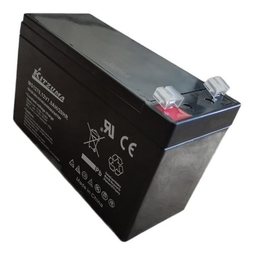 Acumulador  Kitzuma Recargable Alarma Ups Gel 12v 7ah