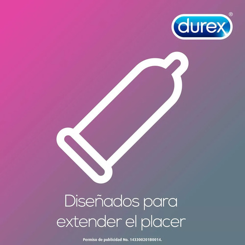 Caja Con 3 Condones Retardantes Lubricados Con Latex 56mm