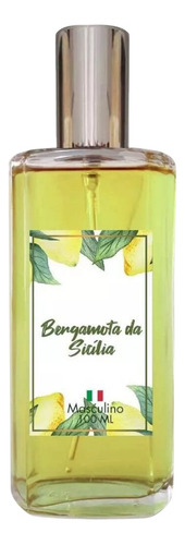 Perfume Masculino Bergamota Da Sicília 100ml