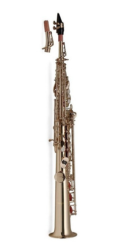 Saxo Soprano Stagg Bb Llave F# G + Estuche Wsss225s