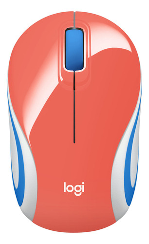 910-005362 Mouse Mini Logitech Inalam M187 Refresh Coral