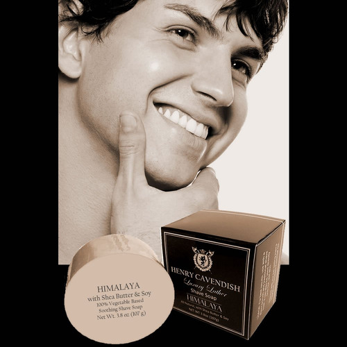 Henry Cavendish Himalaya Shaving Soap With Shea Butter & Coc