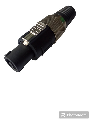 Conector Plug Macho Speakon Cabina Profesional 4 Tornillos