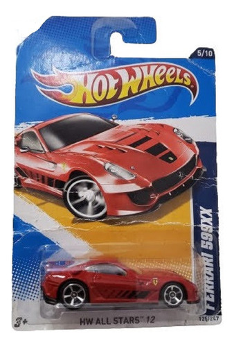 Hot Wheels Ferrari 599xx Hw All Stars 2012 125/247 Lacrado