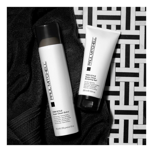 Paul Mitchell Super Clean Sculpting Gel, Fijación Firme, Ge