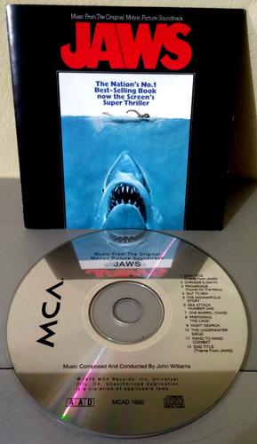 Jaws Tiburon Soundrack 1975 Usa (9/10)