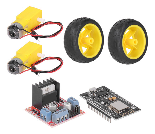 Kit De Robot De Coche Inteligente Con Motor Dc36v Para Neumá