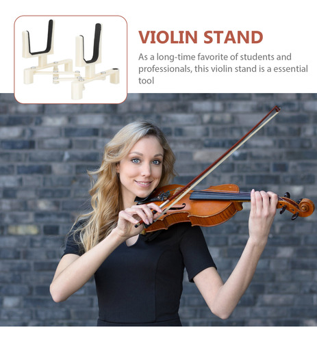 Soporte De Suelo Para Violín Soporte De Violín Portátil