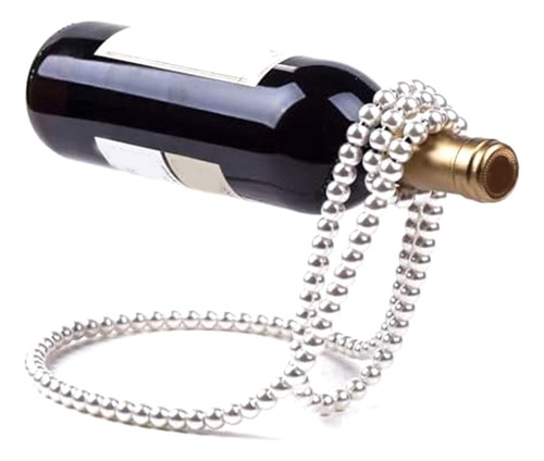 Novedoso Collar De Perlas Para Vino, Decoración De Escritori