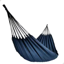 Comprar Rede De Dormir Descanso Gigante Casal Algodão Tradicional TYJR Cor Rede Descanso Casal Azul