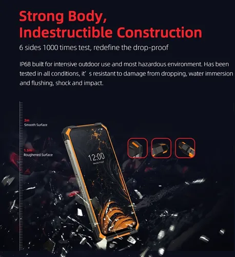 Doogee S88 Pro, Mil-std-810g Mineria Codelco Collahuasi