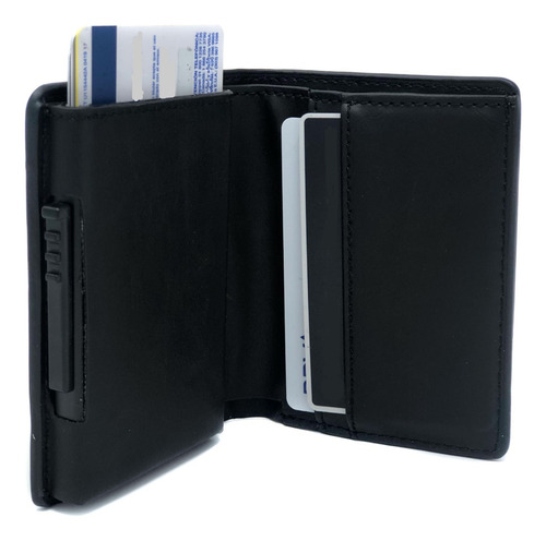 Imagen 4 de 6 de Cartera Caballero Tarjetero Con Billetera Anticlonación Rfid