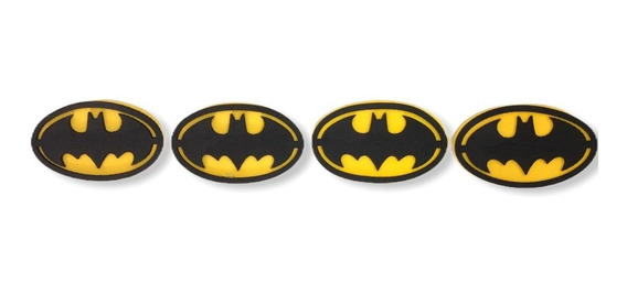 Figura Escudo Batman En Fomi Tipo 3d Distintivo | MercadoLibre