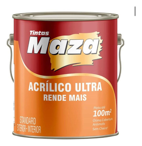 Tintas Acrilico Ultra Alto Rendimento Fosco 3,6l