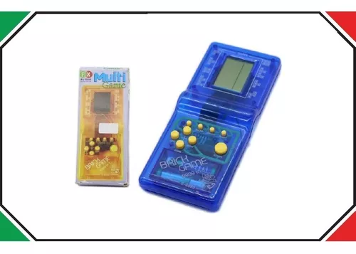 Mini Game Jogo Tetris Retro Portátil lcd 23 Jogos + 2 Pilhas Educativo Quebra  Cabeça Blocos para Crianças Adulto - lvo